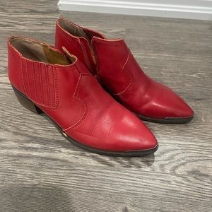 New real leather Lucky Brand Shoes Size 7, never worn out